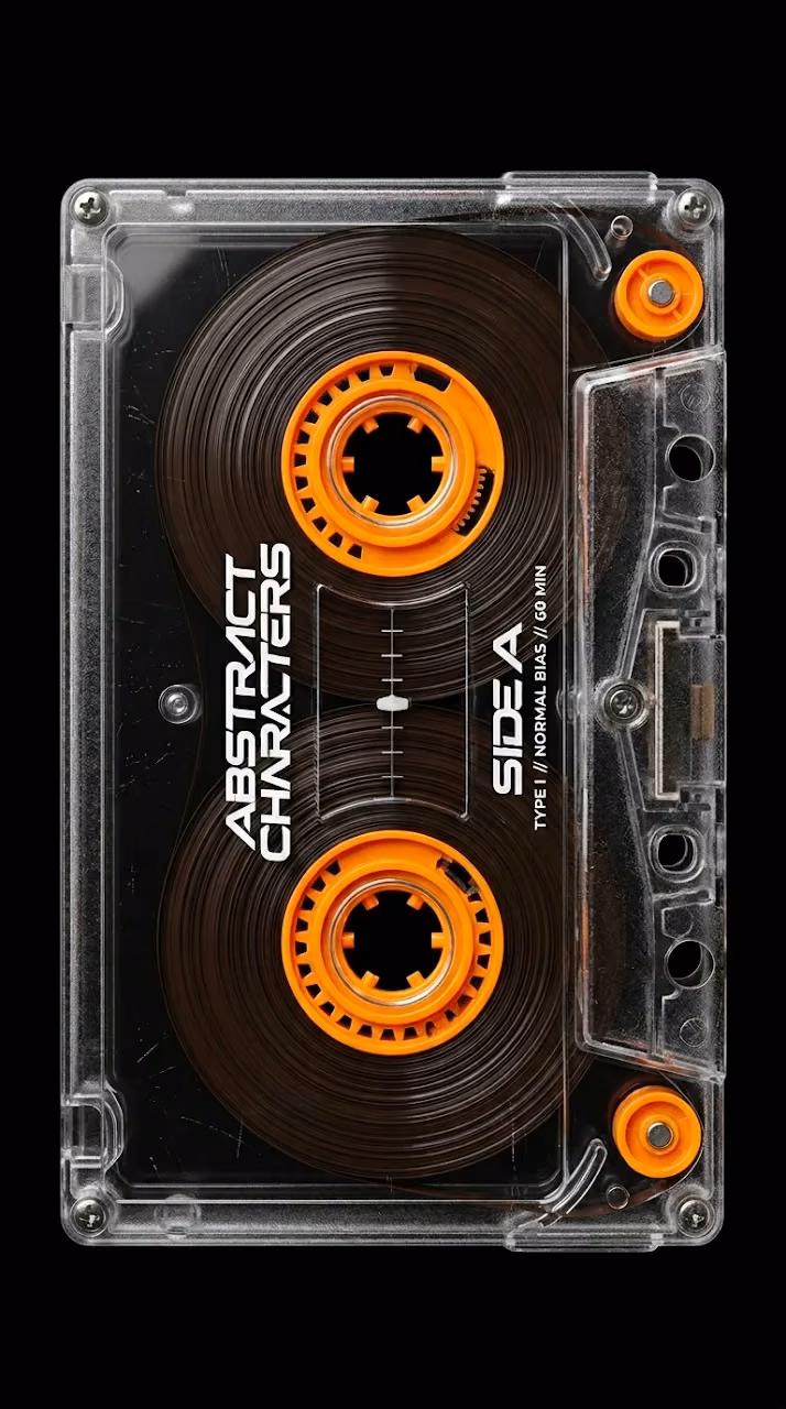 Download 3D Render of a Vintage Transparent Orange Cassette Tape Wallpaper in Mobile HD 3D Render of a Vintage Transparent Orange Cassette Tape - Free Mobile AMOLED Wallpaper Background