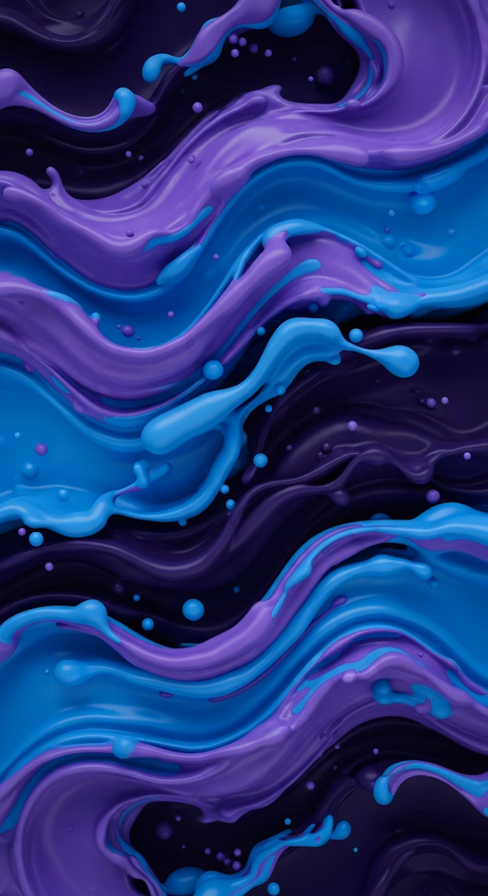 Download Abstract 3D Sculpted Fluid Paint Texture Purple Blue Wallpaper in Mobile HD Abstract 3D Sculpted Fluid Paint Texture Purple Blue - Free Mobile AMOLED Wallpaper Background