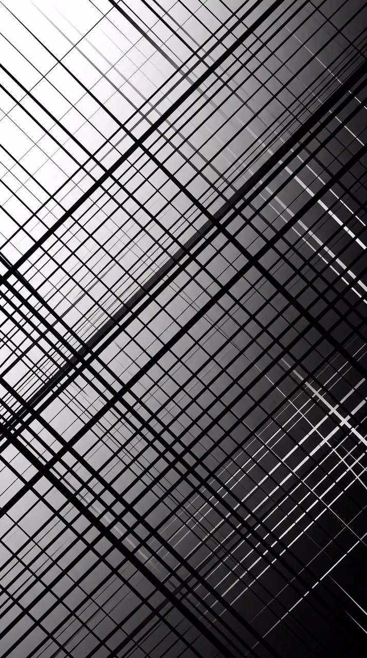 Download Abstract Black and White Diagonal Lattice Pattern with Lighting Gradient Wallpaper in Mobile HD Abstract Black and White Diagonal Lattice Pattern with Lighting Gradient - Free Mobile AMOLED Wallpaper Background