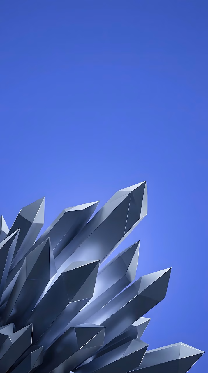 Abstract Blue Energy Sphere Reactor - Free Mobile AMOLED Wallpaper Background