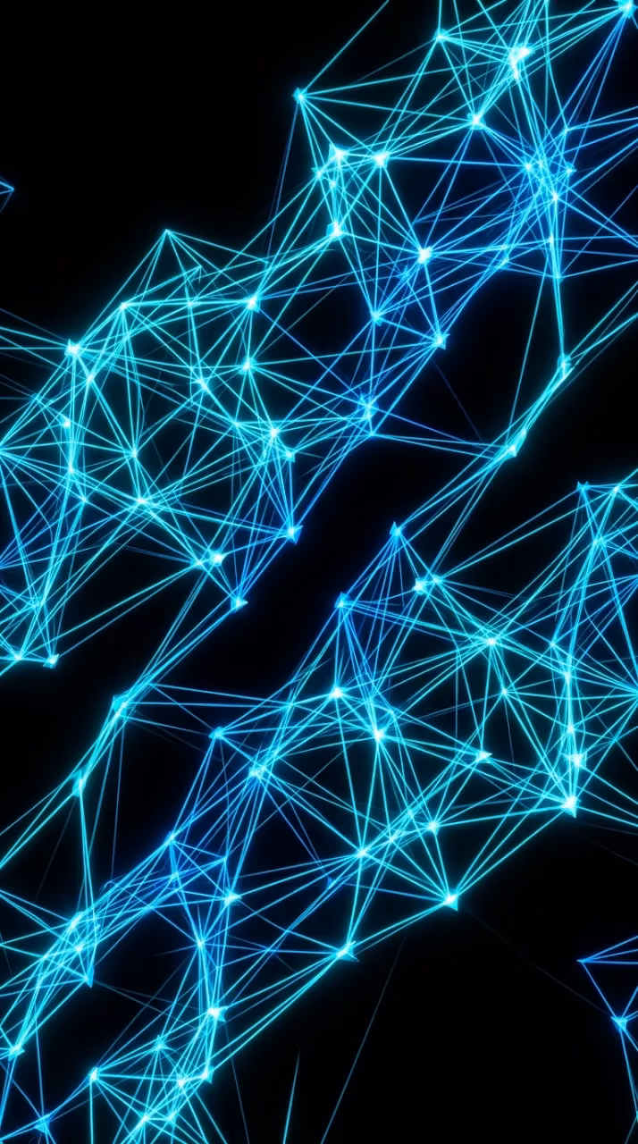 Download Abstract Blue Glowing Network Lines on Black Background Wallpaper in Mobile HD Abstract Blue Glowing Network Lines on Black Background - Free Mobile AMOLED Wallpaper Background