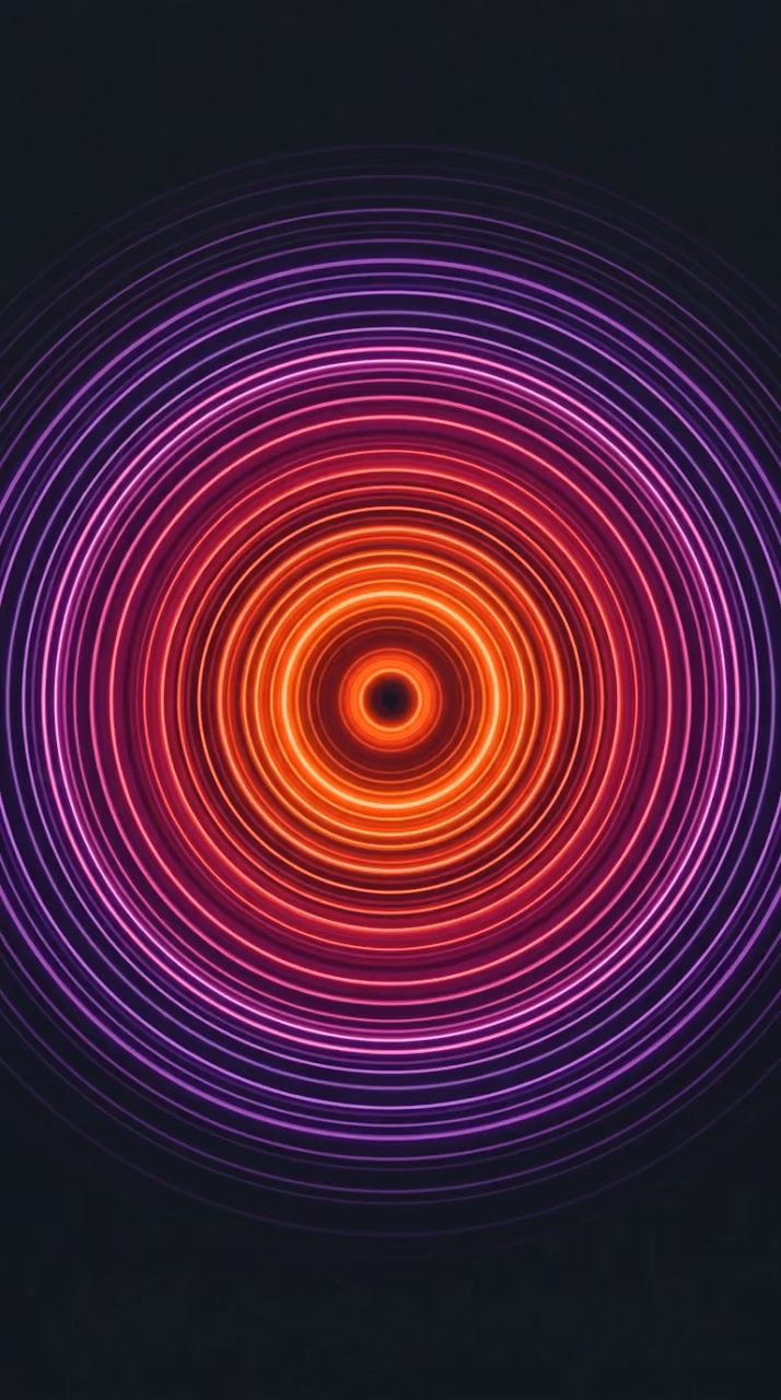 Download Abstract Concentric Ripples in Purple, Magenta, and Fiery Orange Wallpaper in Mobile HD Abstract Concentric Ripples in Purple, Magenta, and Fiery Orange - Free Mobile AMOLED Wallpaper Background