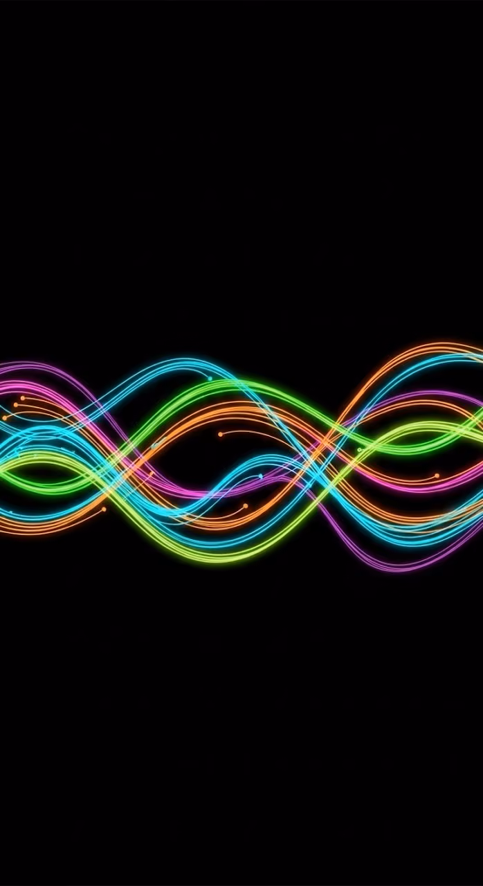 Download Abstract Cybernetic Circuit Paths in Neon Colors Wallpaper in Mobile HD Abstract Cybernetic Circuit Paths in Neon Colors - Free Mobile AMOLED Wallpaper Background