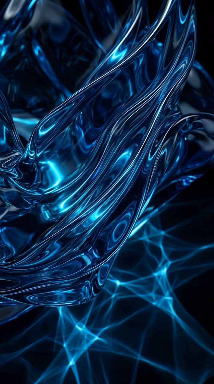 Download Abstract Deep Blue Glass Folds with Sharp Light Refractions Wallpaper in Mobile HD Abstract Deep Blue Glass Folds with Sharp Light Refractions - Free Mobile AMOLED Wallpaper Background