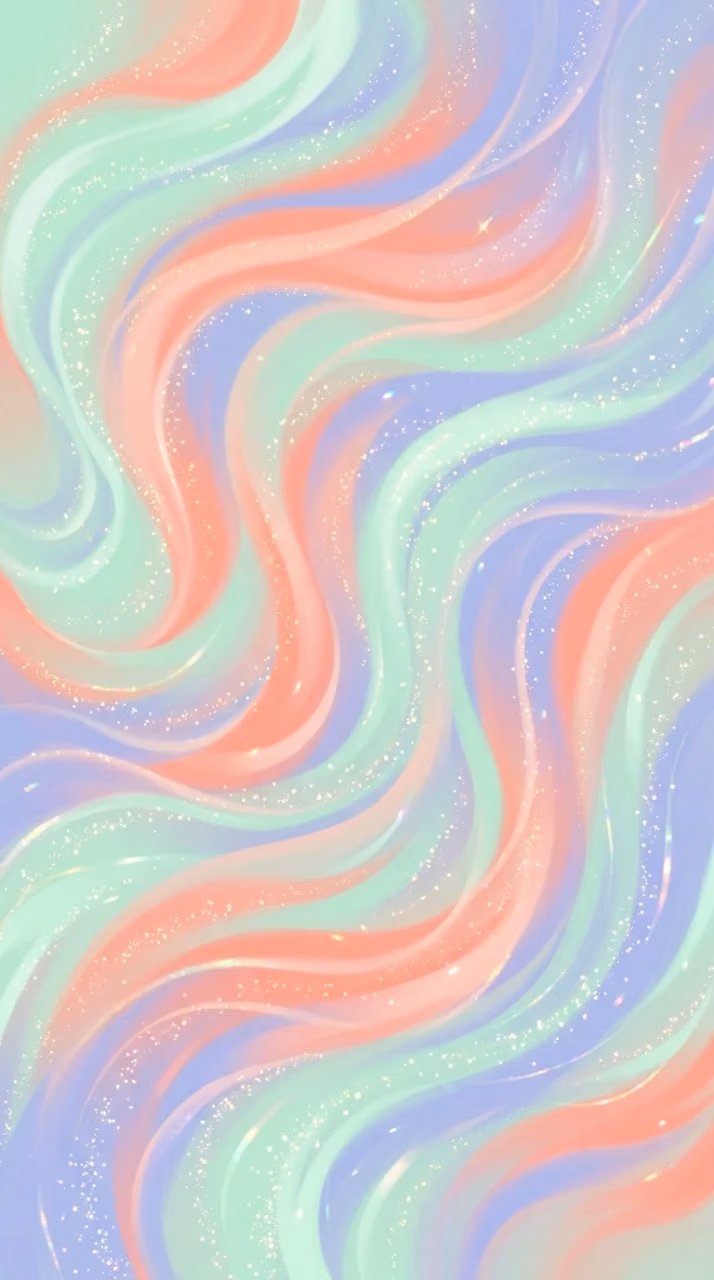 Download Abstract Pastel Ribbon Pattern with Shimmering Details Wallpaper in Mobile HD Abstract Pastel Ribbon Pattern with Shimmering Details - Free Mobile AMOLED Wallpaper Background