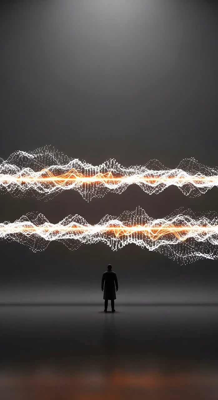 Download Abstract Sound Wave Visualization Silhouette Data Analysis Wallpaper in Mobile HD Abstract Sound Wave Visualization Silhouette Data Analysis - Free Mobile AMOLED Wallpaper Background
