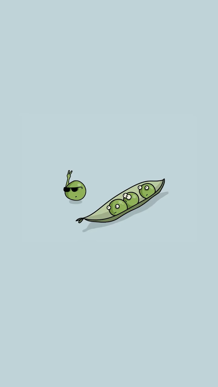 Download Cartoon Peas in Pod with Cool Sunglasses Wallpaper in Mobile HD Cartoon Peas in Pod with Cool Sunglasses - Free Mobile AMOLED Wallpaper Background