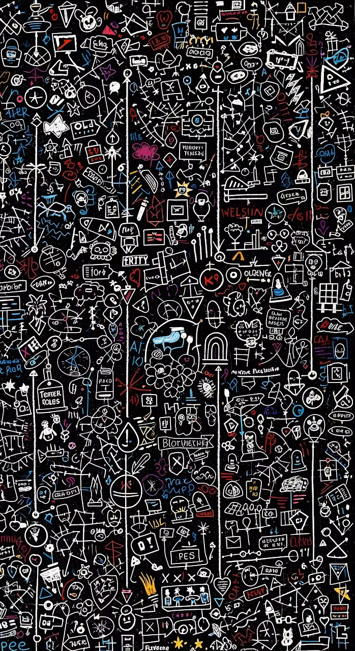 Download Chaotic Doodle Art Pattern Black Background Graffiti Style Wallpaper in Mobile HD Chaotic Doodle Art Pattern Black Background Graffiti Style - Free Mobile AMOLED Wallpaper Background