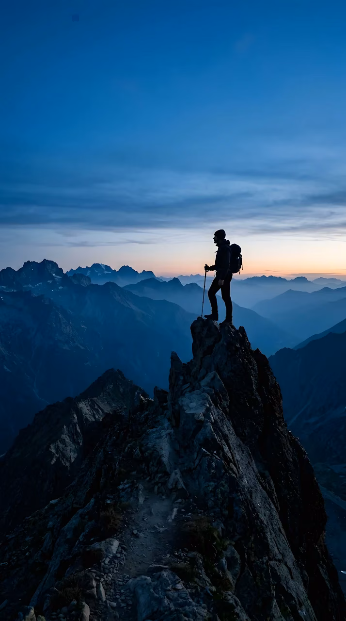 Download Epic Mountain Peak with Celestial Portal Sky Wallpaper in Mobile HD Epic Mountain Peak with Celestial Portal Sky - Free Mobile AMOLED Wallpaper Background