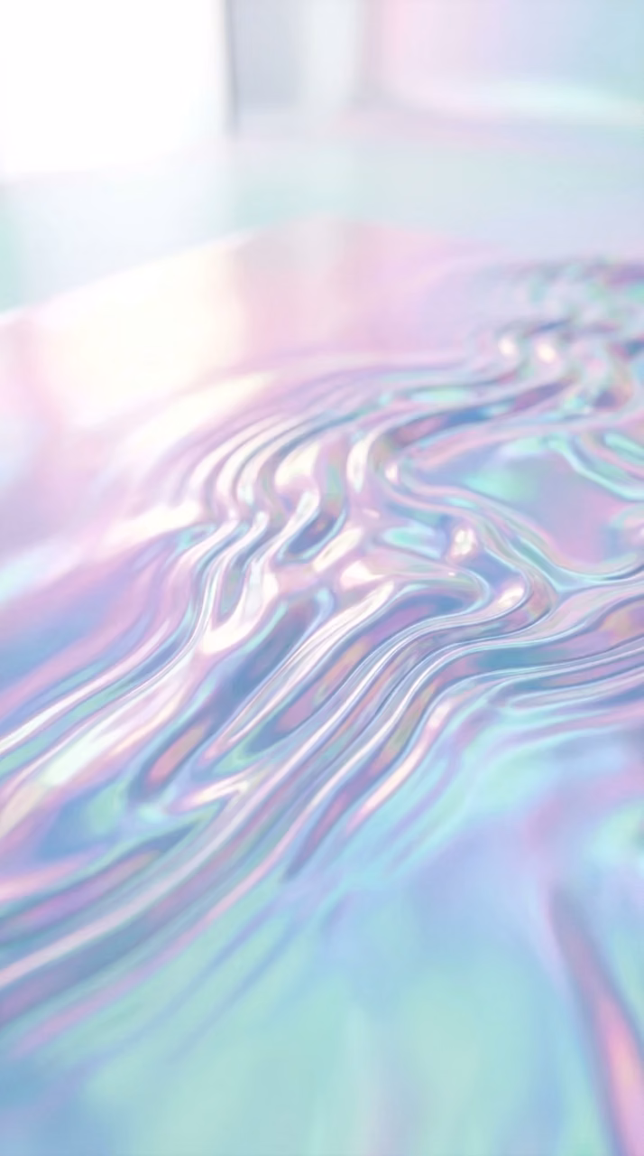 Download Ethereal Pastel Holographic Iridescent Foil Background Wallpaper in Mobile HD Ethereal Pastel Holographic Iridescent Foil Background - Free Mobile AMOLED Wallpaper Background