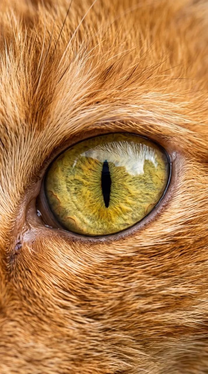 Download Extreme Close-Up Macro Shot Of A Yellow Cat Eye Wallpaper in Mobile HD Extreme Close-Up Macro Shot Of A Yellow Cat Eye - Free Mobile AMOLED Wallpaper Background