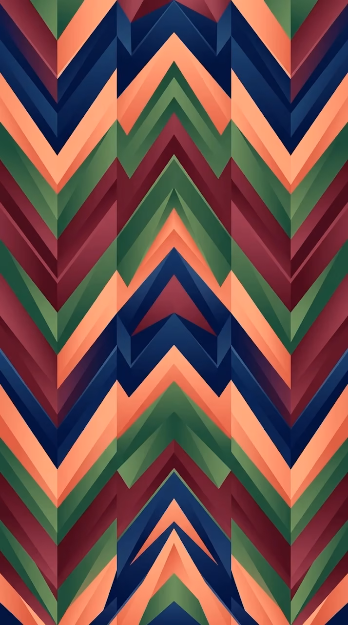 Download Geometric Abstract Zigzag Pattern in Navy and Peach Wallpaper in Mobile HD Geometric Abstract Zigzag Pattern in Navy and Peach - Free Mobile AMOLED Wallpaper Background