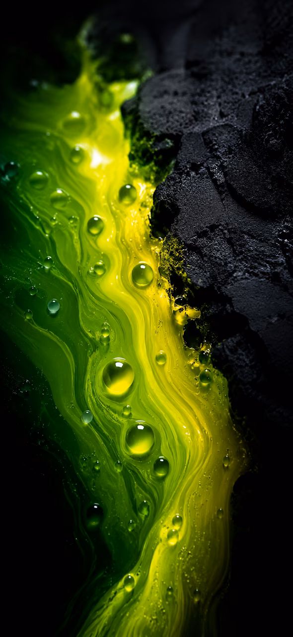 Download Glossy Green and Black Paint Spill Wallpaper Wallpaper in Mobile HD Glossy Green and Black Paint Spill Wallpaper - Free Mobile AMOLED Wallpaper Background