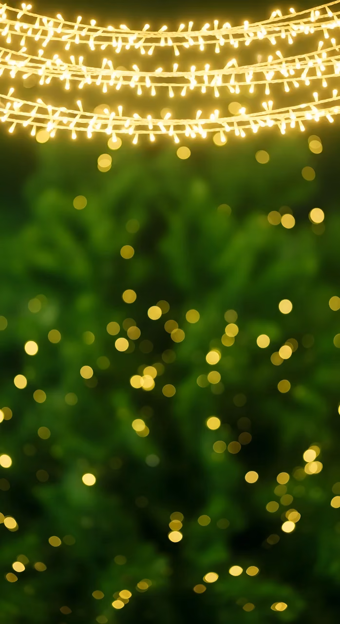 Download Golden Fairy String Lights Bokeh on Dark Green Background Wallpaper in Mobile HD Golden Fairy String Lights Bokeh on Dark Green Background - Free Mobile AMOLED Wallpaper Background