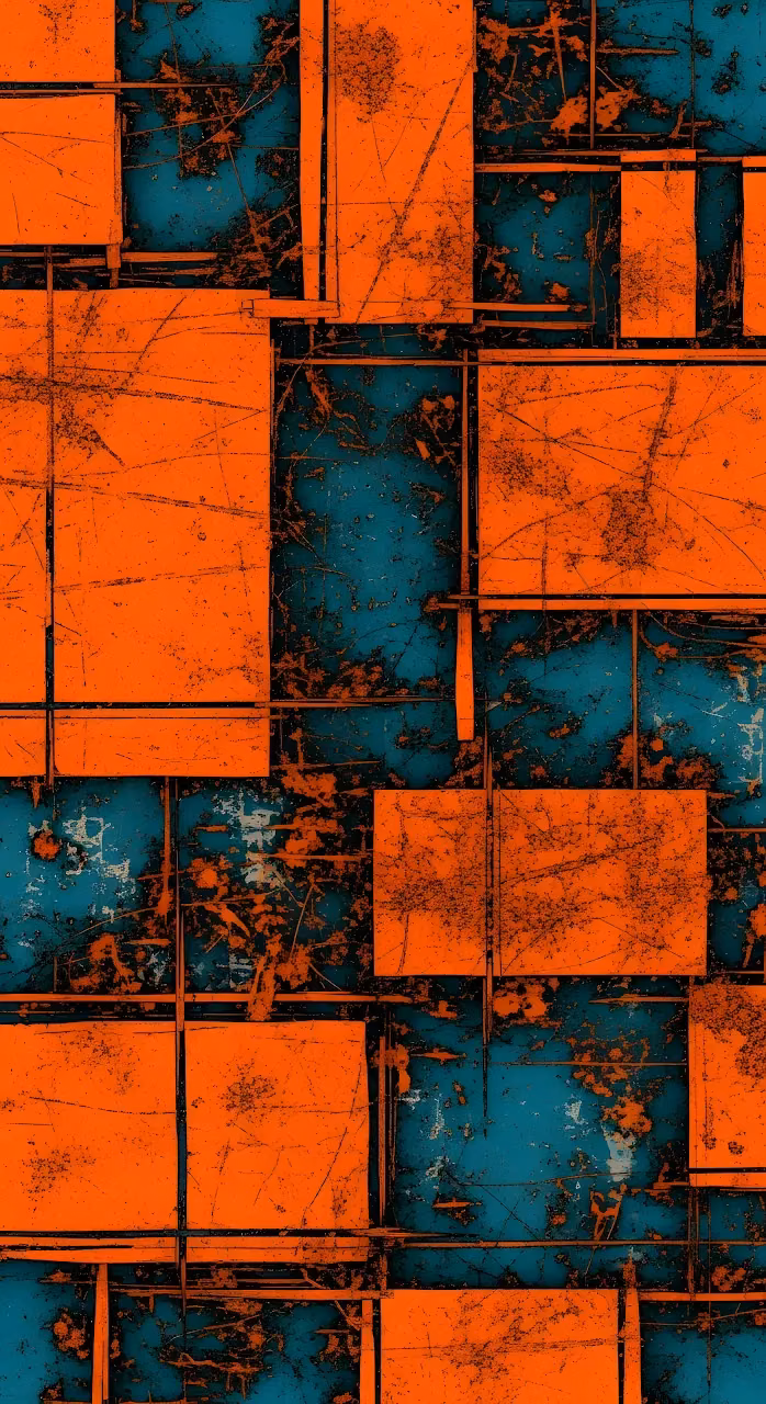 Download Grunge Geometric Abstract in Orange and Teal Texture Wallpaper in Mobile HD Grunge Geometric Abstract in Orange and Teal Texture - Free Mobile AMOLED Wallpaper Background