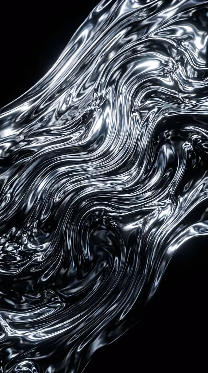 Download High-Viscosity Liquid Chrome and Mercury Abstract Flow Wallpaper in Mobile HD High-Viscosity Liquid Chrome and Mercury Abstract Flow - Free Mobile AMOLED Wallpaper Background