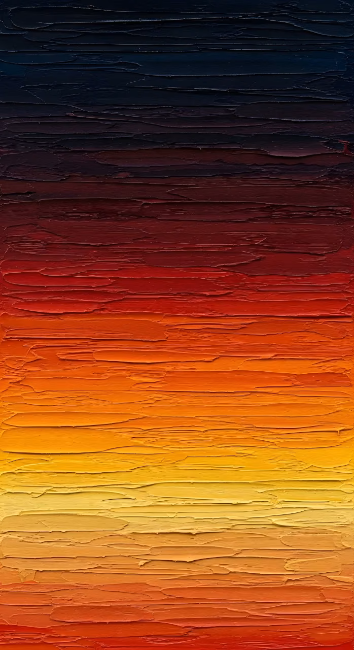 Download Impasto Oil Painting Texture Sunset Gradient Palette Wallpaper in Mobile HD Impasto Oil Painting Texture Sunset Gradient Palette - Free Mobile AMOLED Wallpaper Background