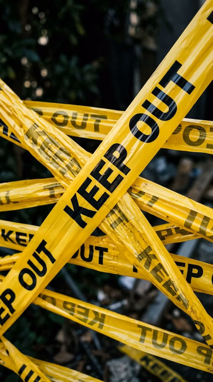Download Layered Yellow Keep Out Caution Tape against a Dark Background Wallpaper in Mobile HD Layered Yellow Keep Out Caution Tape against a Dark Background - Free Mobile AMOLED Wallpaper Background