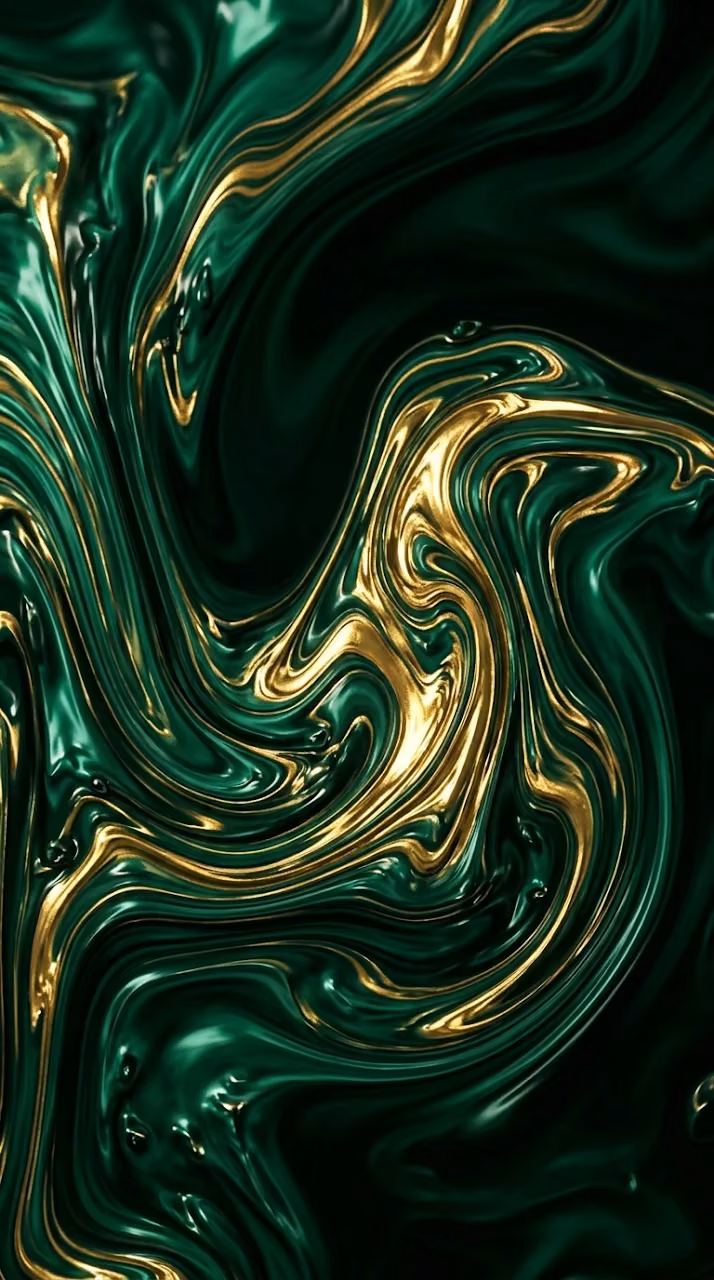 Download Luxury Liquid Emerald Gold Marble Fluid Art Background Wallpaper in Mobile HD Luxury Liquid Emerald Gold Marble Fluid Art Background - Free Mobile AMOLED Wallpaper Background
