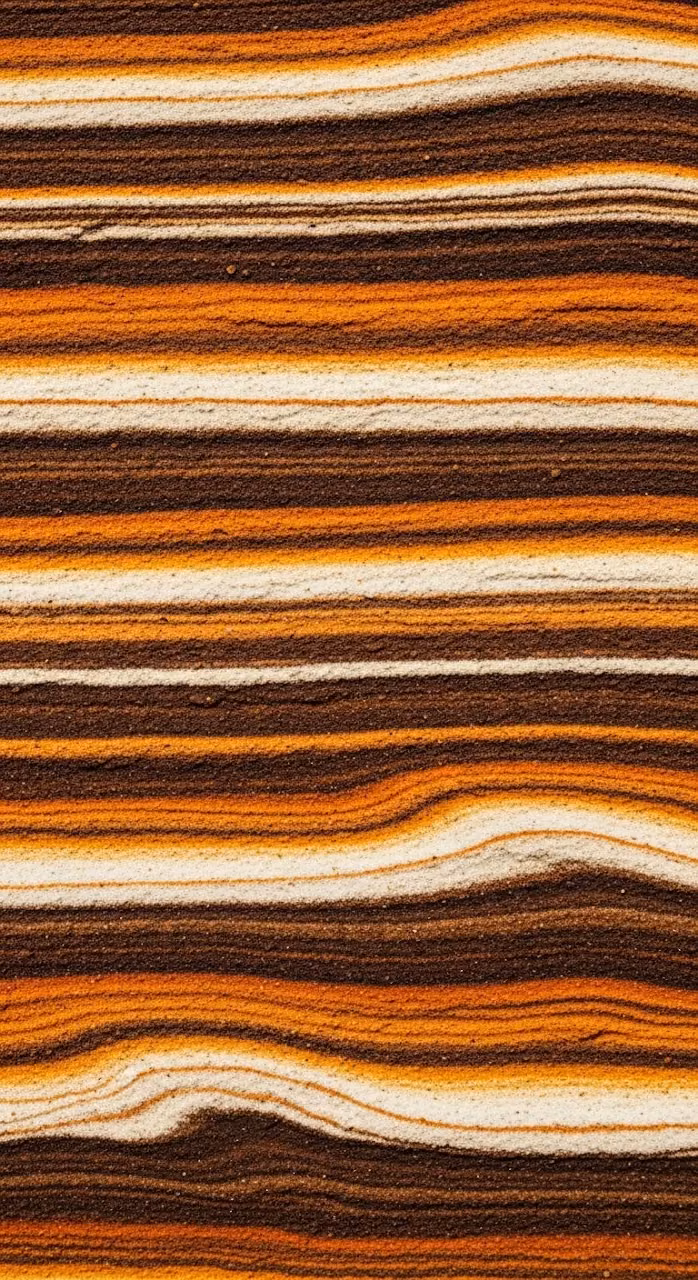 Download Macro Photography of Layered Sedimentary Soil in Earth Tones Wallpaper in Mobile HD Macro Photography of Layered Sedimentary Soil in Earth Tones - Free Mobile AMOLED Wallpaper Background