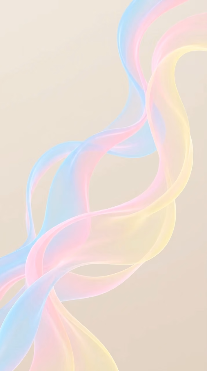 Download Minimalist Abstract Fluid Ribbon Structures in Pastel Tones Wallpaper in Mobile HD Minimalist Abstract Fluid Ribbon Structures in Pastel Tones - Free Mobile AMOLED Wallpaper Background