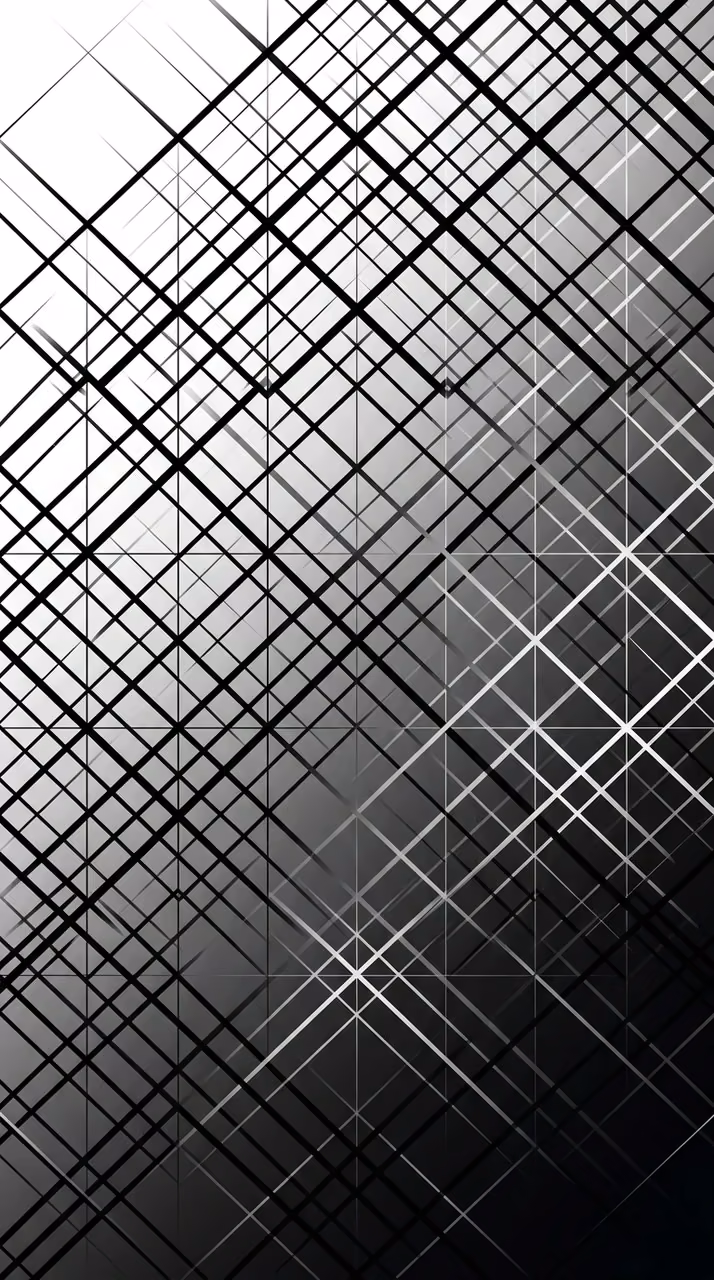 Download Minimalist Black and White Abstract Lattice Pattern with Diagonal Lines Wallpaper in Mobile HD Minimalist Black and White Abstract Lattice Pattern with Diagonal Lines - Free Mobile AMOLED Wallpaper Background
