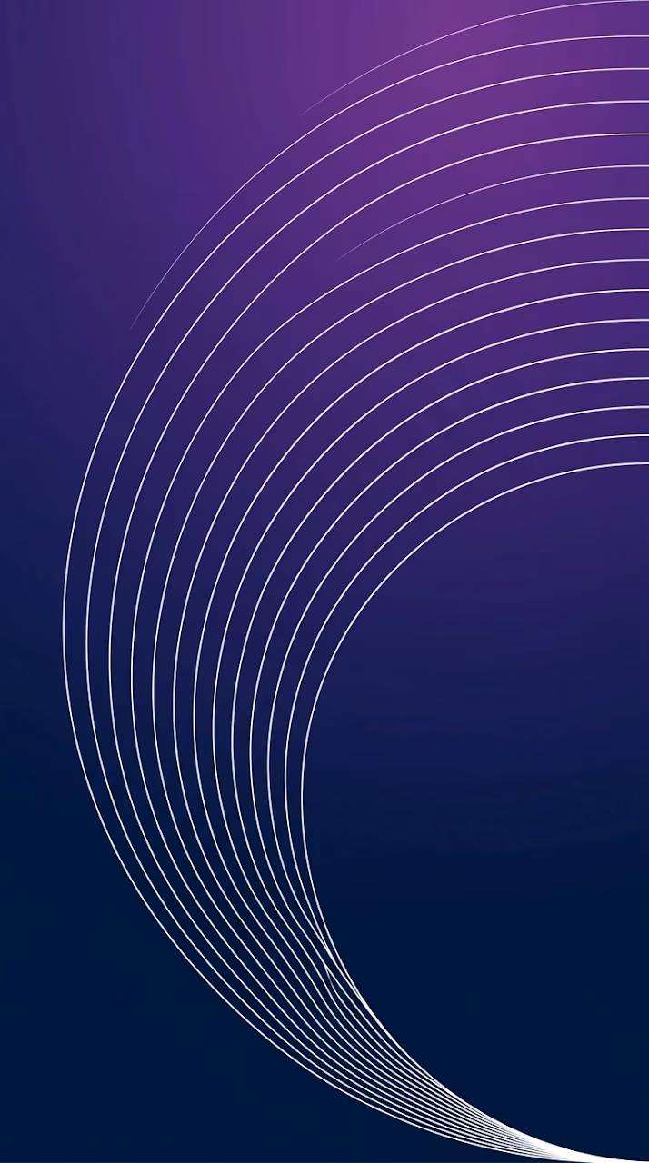Download Minimalist Concentric Line Pattern with Blue and Purple Gradient Background Wallpaper in Mobile HD Minimalist Concentric Line Pattern with Blue and Purple Gradient Background - Free Mobile AMOLED Wallpaper Background