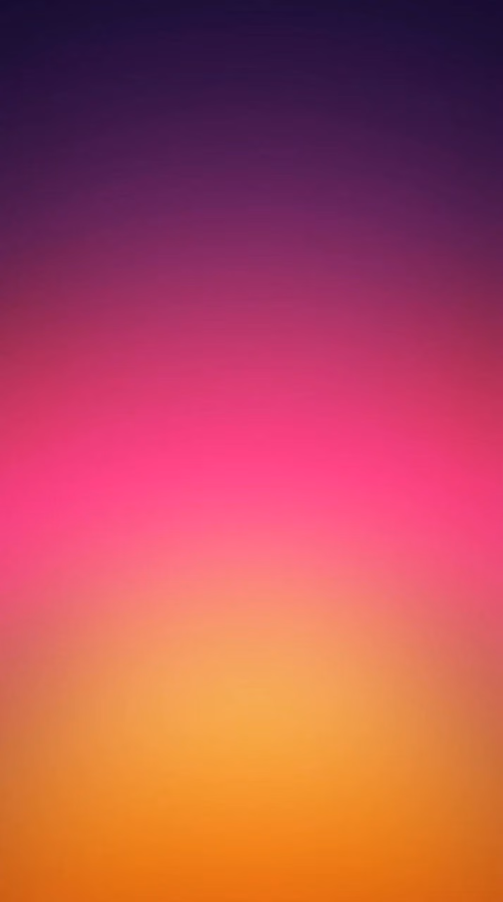 Minimalist Gradient Transition from Dark Violet to Fuchsia and Amber - Free Mobile AMOLED Wallpaper Background