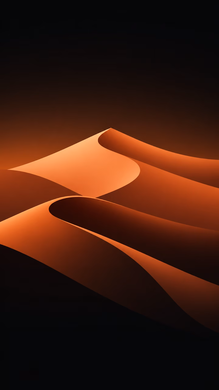 Download Minimalist Overlapping Warm Sand Dune Waves Wallpaper Wallpaper in Mobile HD Minimalist Overlapping Warm Sand Dune Waves Wallpaper - Free Mobile AMOLED Wallpaper Background