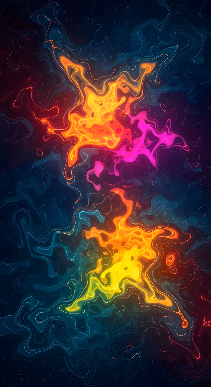 Download Neon Plasma Swirls Abstract Digital Fire Energy Flow Wallpaper in Mobile HD Neon Plasma Swirls Abstract Digital Fire Energy Flow - Free Mobile AMOLED Wallpaper Background