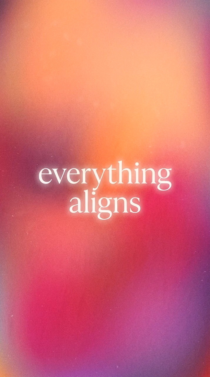 Peach Aura Gradient Affirmation Typography Background - Free Mobile AMOLED Wallpaper Background
