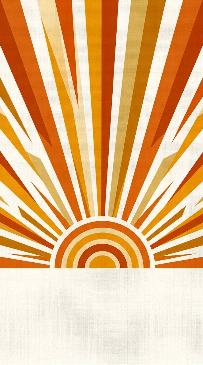 Download Retro Minimalist Boho Burnt Orange Sunburst Background Wallpaper in Mobile HD Retro Minimalist Boho Burnt Orange Sunburst Background - Free Mobile AMOLED Wallpaper Background