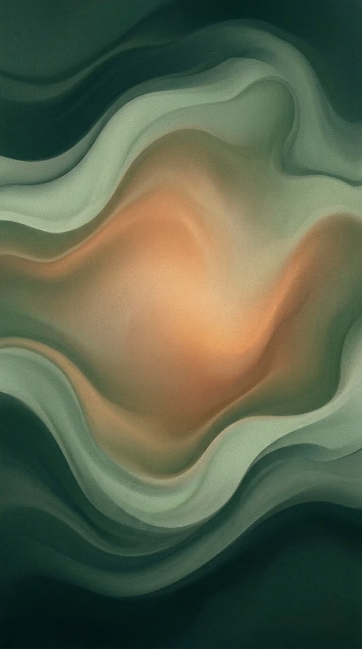 Soft Abstract Textured Gradient Wave Backdrop - Free Mobile AMOLED Wallpaper Background