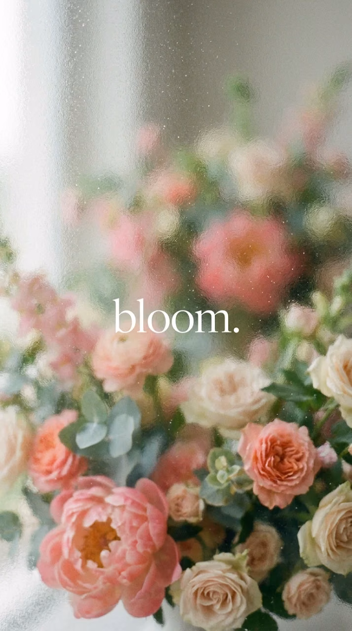 Download Soft Life Frosted Glass Floral Blur Typography Background Wallpaper in Mobile HD Soft Life Frosted Glass Floral Blur Typography Background - Free Mobile AMOLED Wallpaper Background
