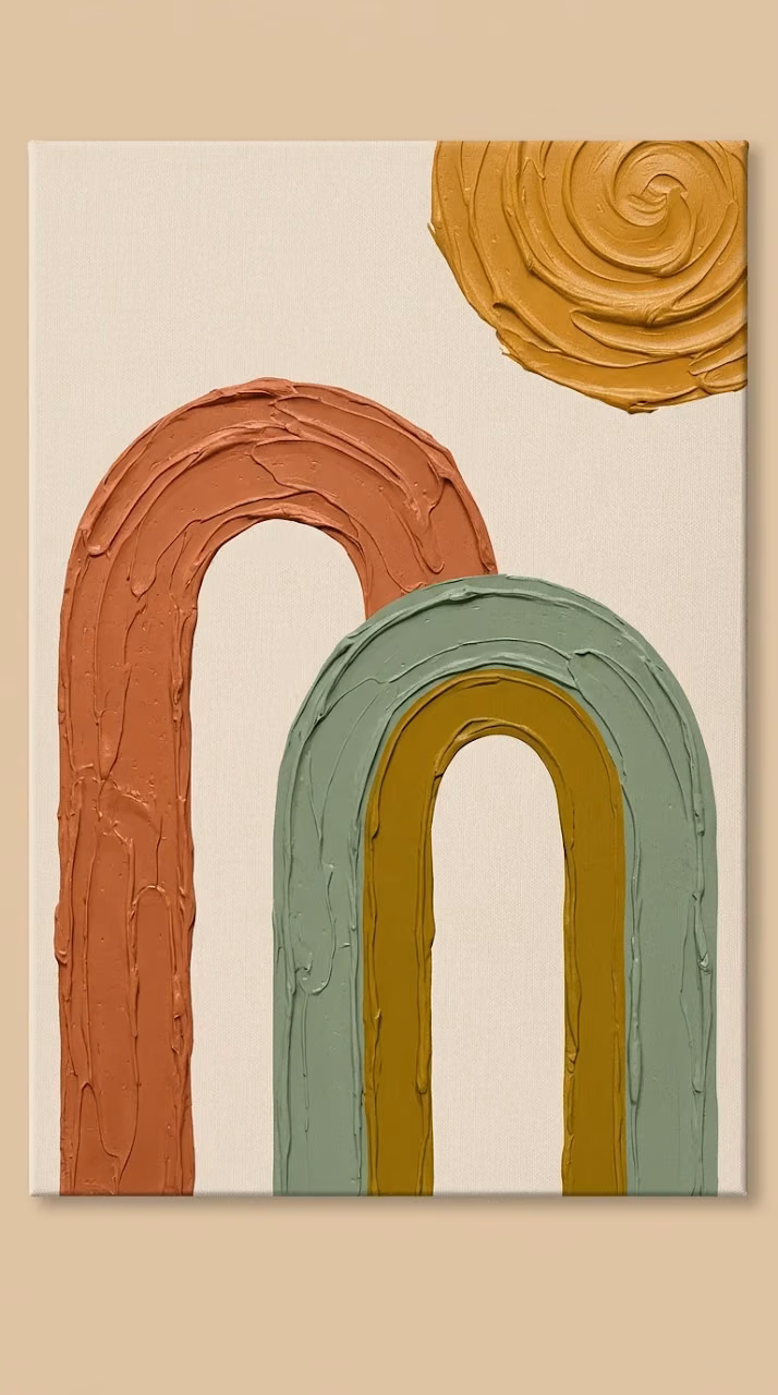 Download Terracotta Boho Abstract Arch Minimalist Wallpaper Wallpaper in Mobile HD Terracotta Boho Abstract Arch Minimalist Wallpaper - Free Mobile AMOLED Wallpaper Background