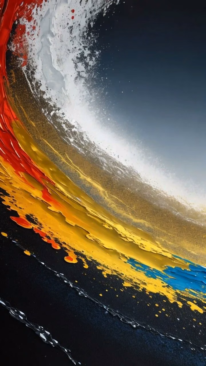 Download Vibrant Abstract Paint Wave Splash Texture Artwork Wallpaper in 4K UHD Vibrant Abstract Paint Wave Splash Texture Artwork - Free 4K Desktop Wallpaper Background