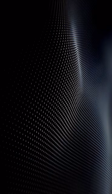 Abstract Dark Woven Mesh 3D Rendered Surface Texture - Free 4K & 8K Mobile Wallpaper