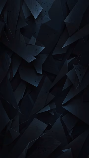 Dark Geometric Fractured Abstract Background - Free 4K & 8K Mobile Wallpaper