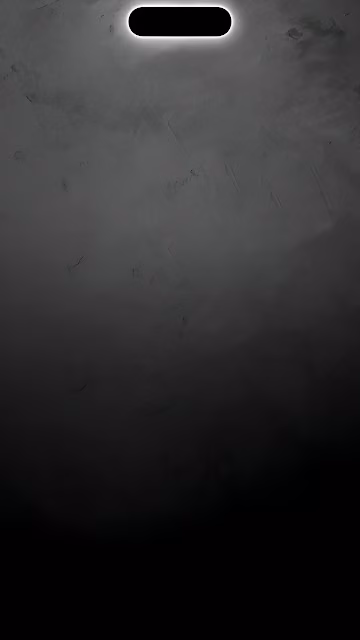 Minimalist Dark Phone Mockup with Glowing Top Cutout - Free 4K & 8K Mobile Wallpaper