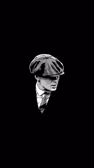 Peaky Blinders Tommy Shelby Flat Cap Vector Art - Free 4K & 8K Mobile Wallpaper