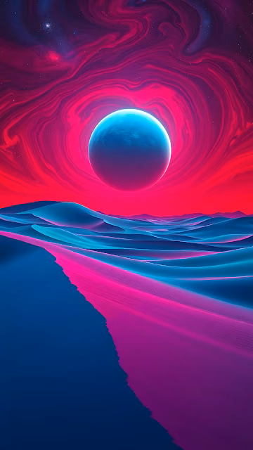 Snowy Mountain Peak during Alpenglow - Free 4K & 8K Mobile Wallpaper