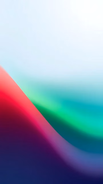 Vibrant Abstract Smooth Color Gradient Wave - Free 4K & 8K Mobile Wallpaper