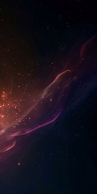 Vibrant Cosmic Nebula Red Pink Star Dust Cloud Astronomy - Free 4K & 8K Mobile Wallpaper